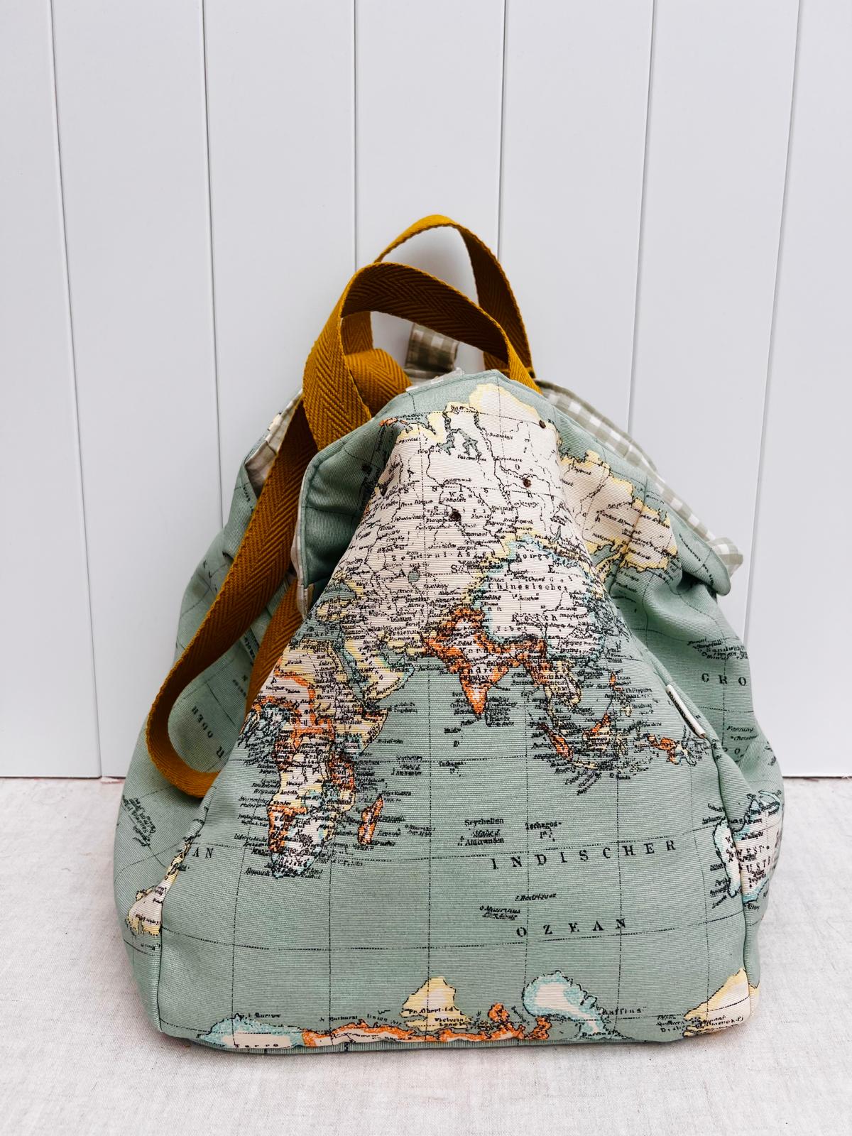 Maxi bolsa Mapamundi