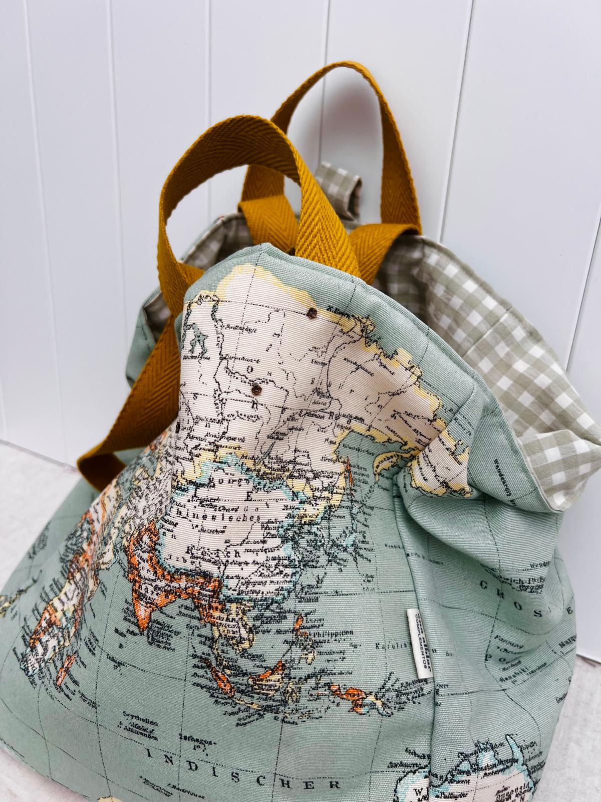 Maxi bolsa Mapamundi