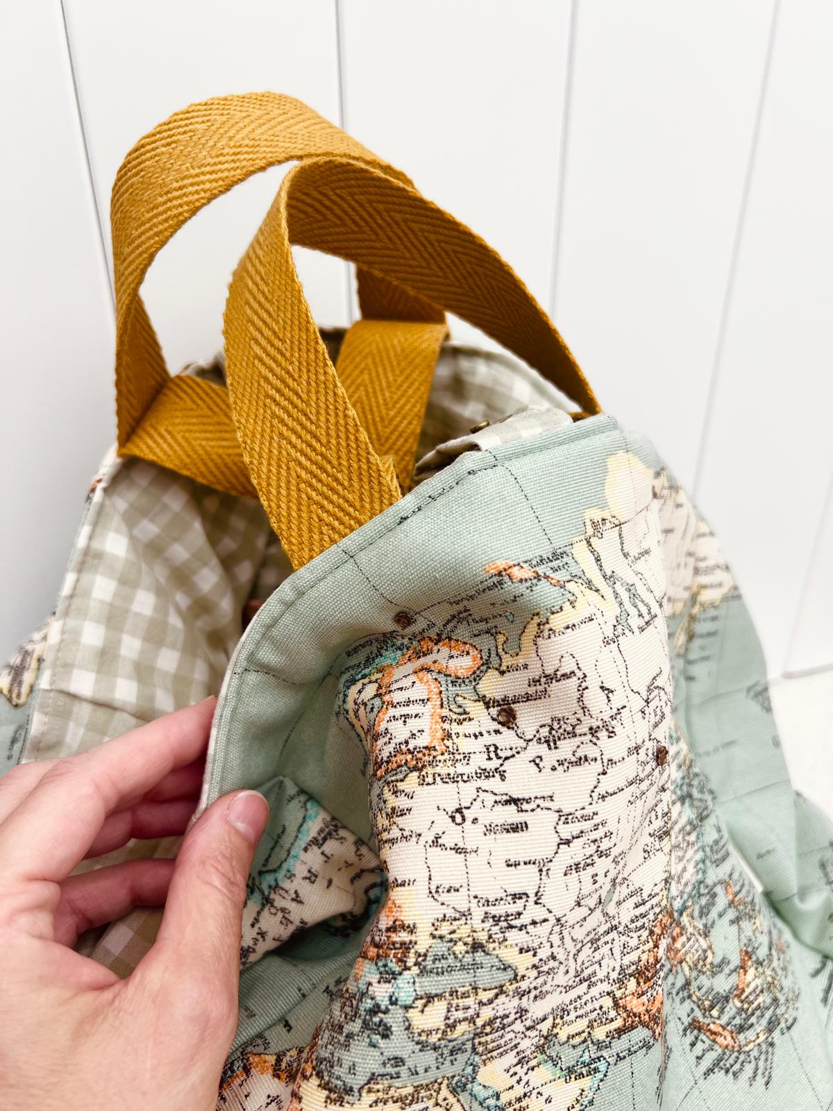 Maxi bolsa Mapamundi