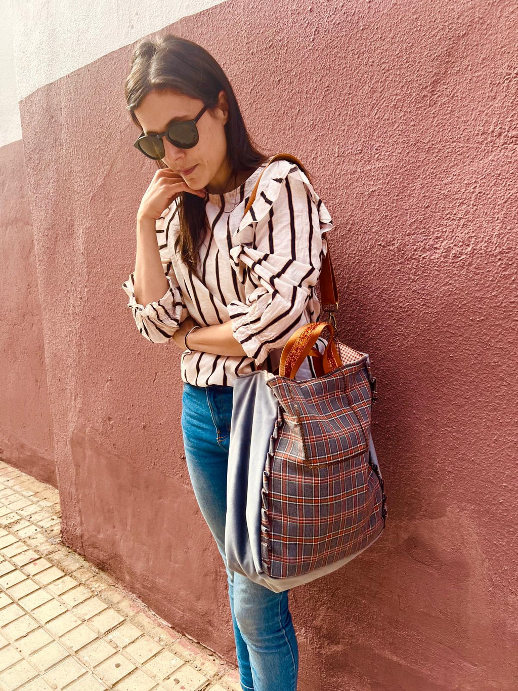 Maxi bolsa bandolera Noa