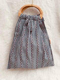 Bolso Benito vichy Naif vichy navy