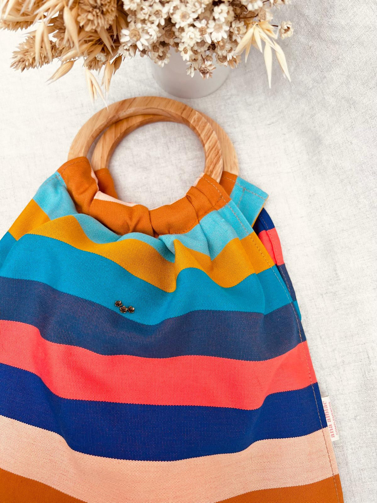 Bolso Benito rayas multicolor