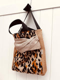 Bolso Teo Tiger lino