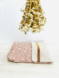 Funda de libro/tablet animal print pink