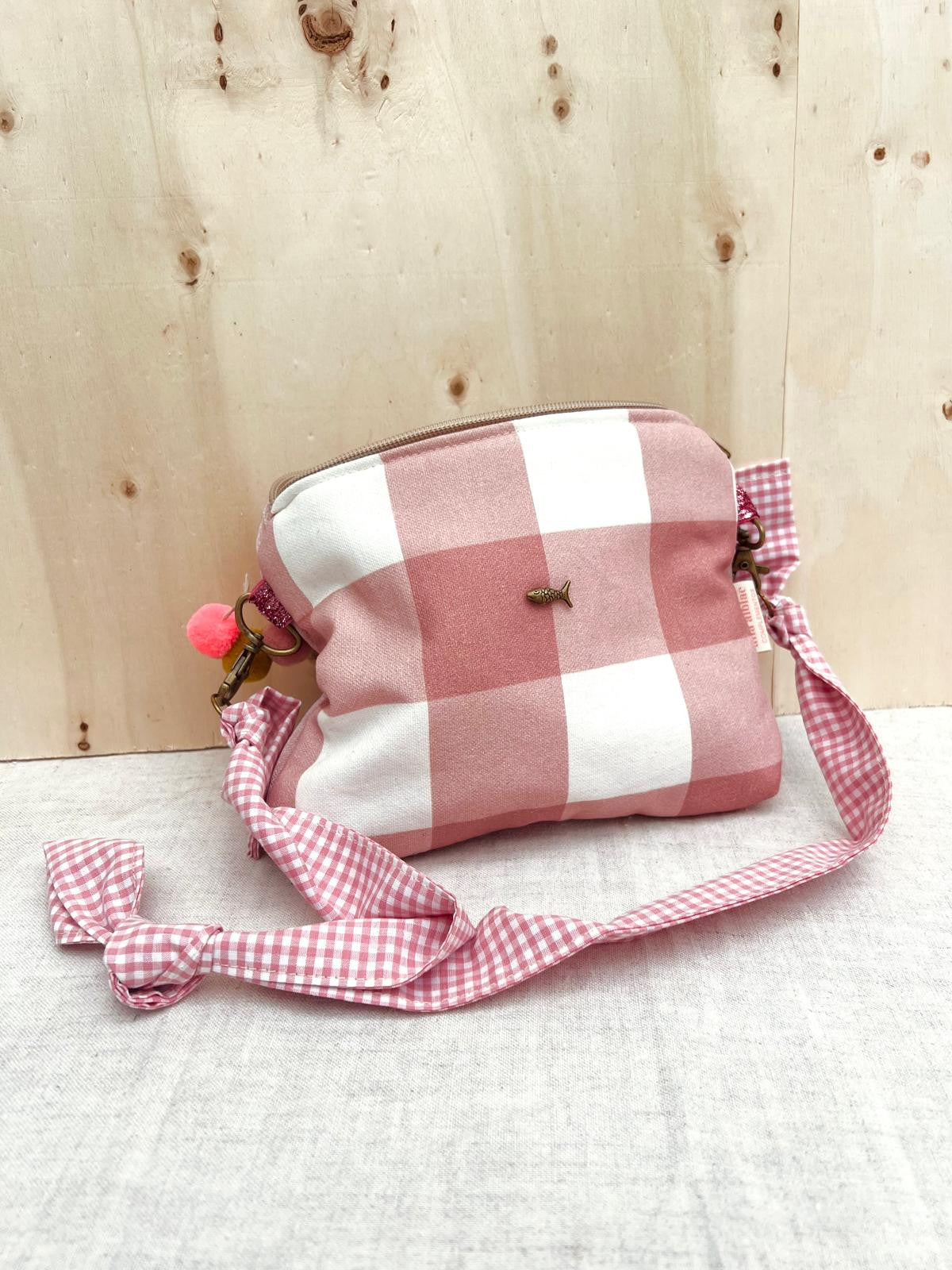 Mini bolso Vichy Cherry