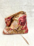 Neceser lino flores Rose