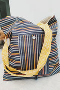 Pocket-bag Rayas Navy