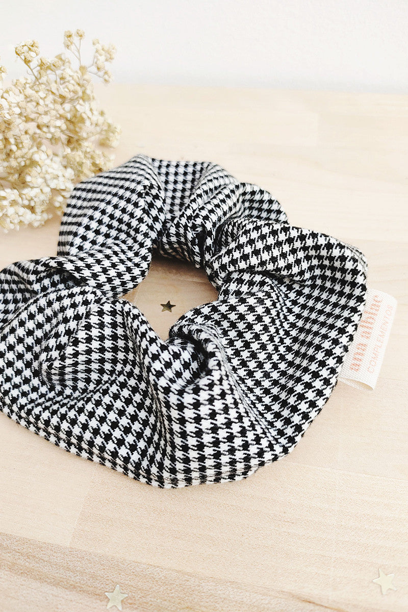 Scrunchie Príncipe de Gales